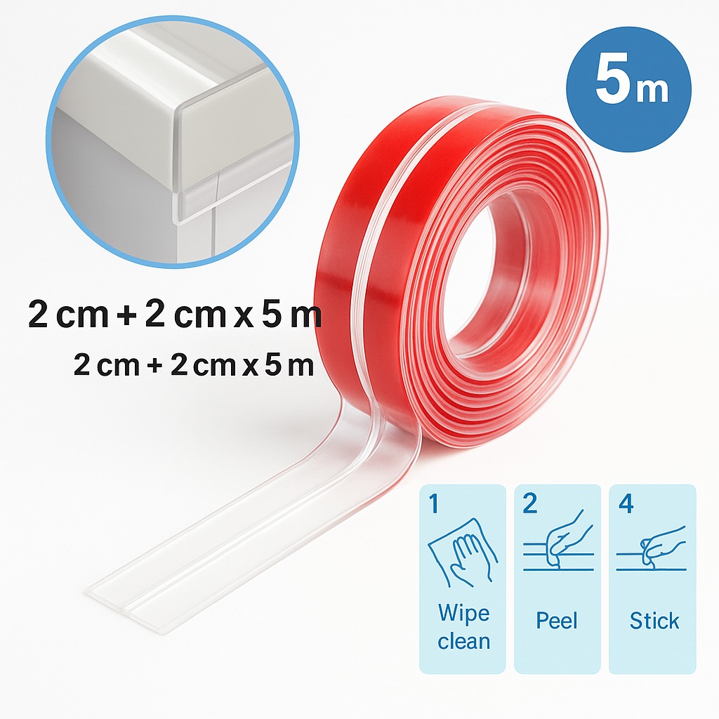 شريط حماية سميك شفاف | Thick Clear Edge Protector